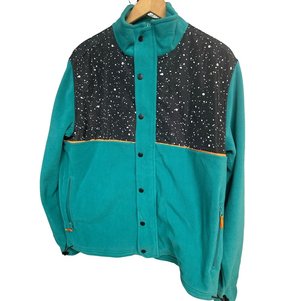 Melody Ehsani Button Up Fleece Jacket - Size S - NEW